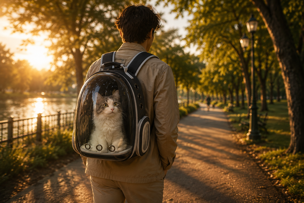 Sac à Dos de Transport Premium avec Fenêtre Panoramique